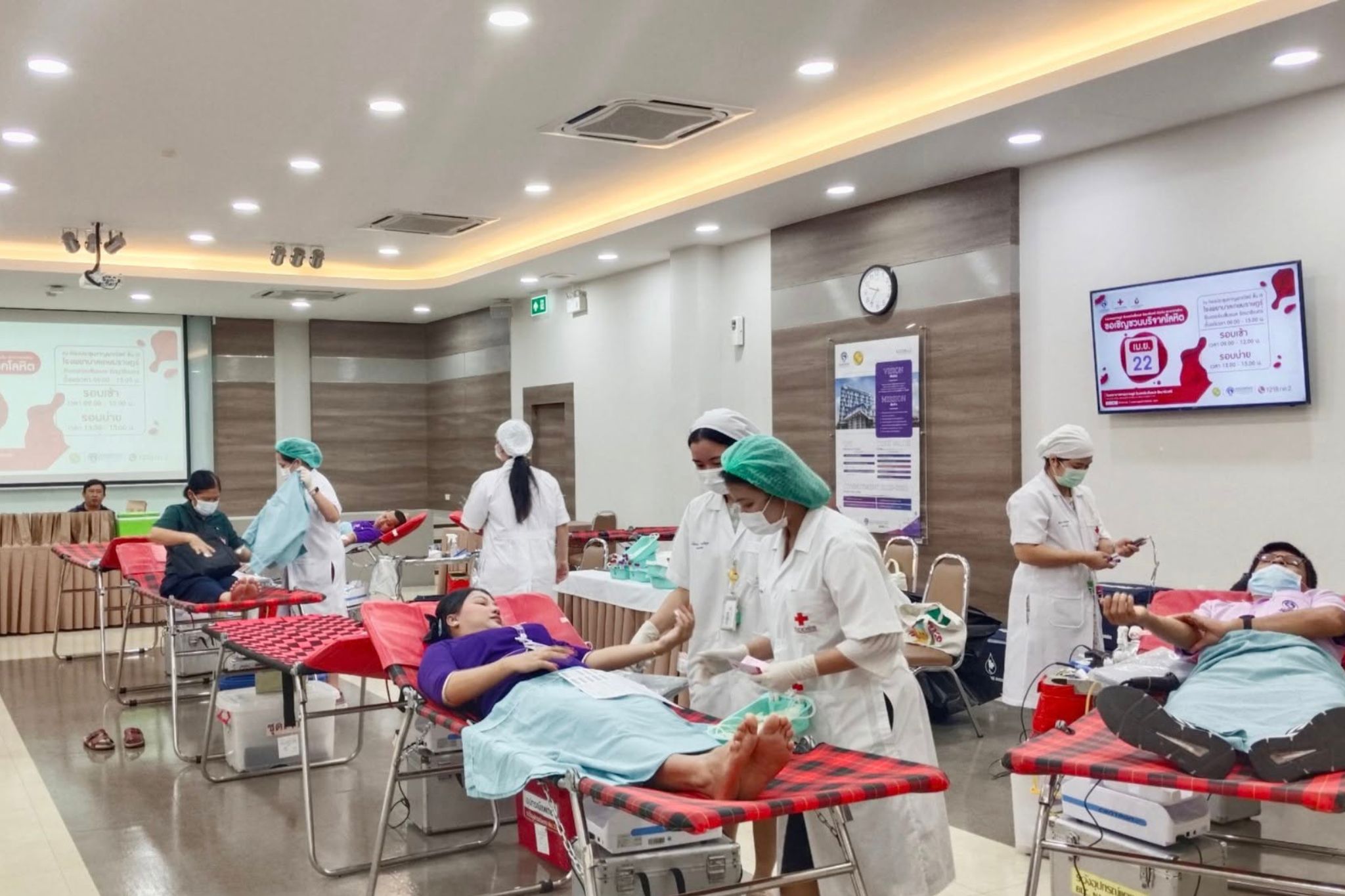 บริจาคโลหิต ครั้งที่ 2/2568 “GIVE BLOOD AND SAVE A LIFE”