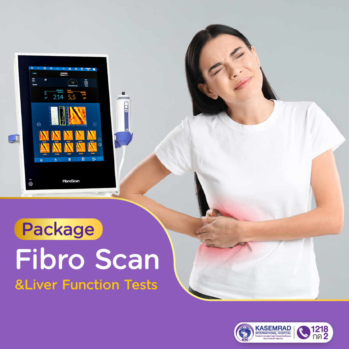 Fibro Scan package & Liver Function Tests