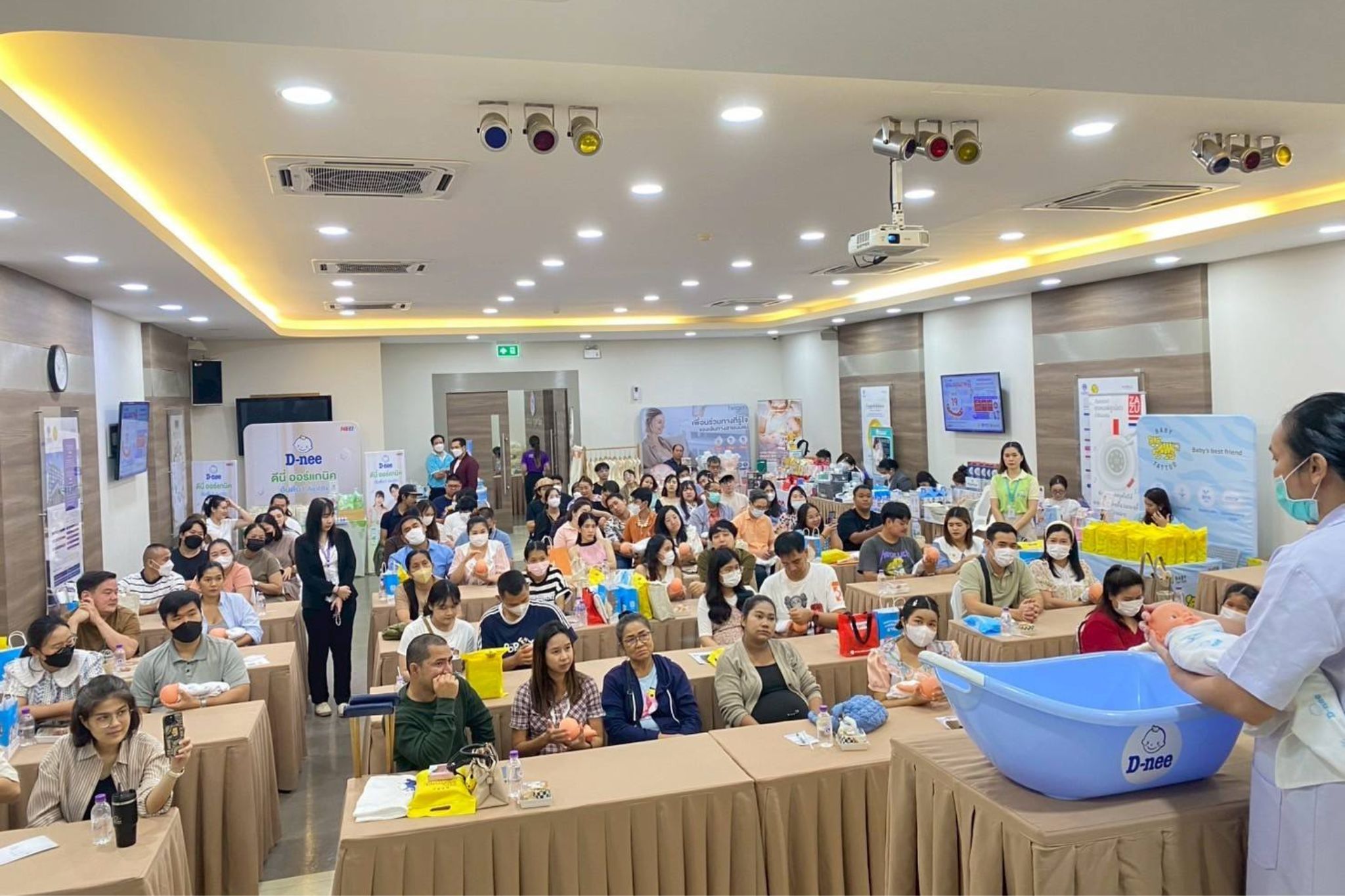 บรรยากาศ กิจกรรม “คุณแม่คุณภาพ” ประจำเดือนกรกฎาคม 2568