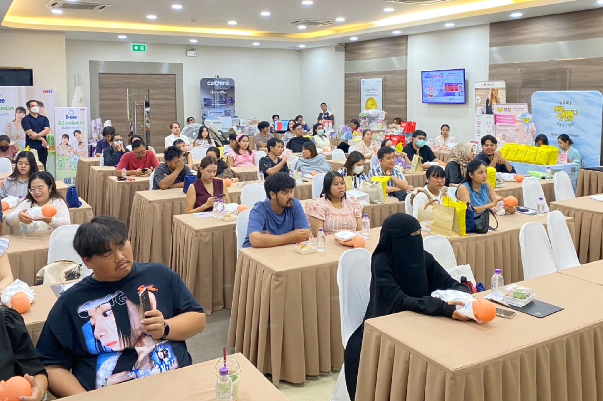 บรรยากาศ กิจกรรม “คุณแม่คุณภาพ” ประจำเดือนกันยายน 2568