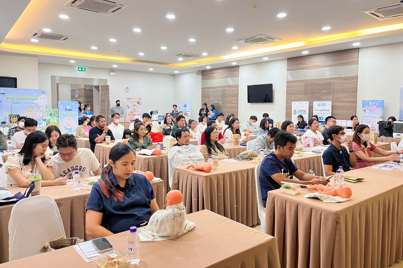 บรรยากาศ กิจกรรม “คุณแม่คุณภาพ” ประจำเดือนเมษายน 2569